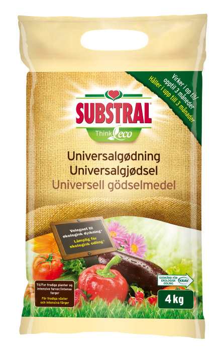 Substral ThinkEco universalgødning 4 kg